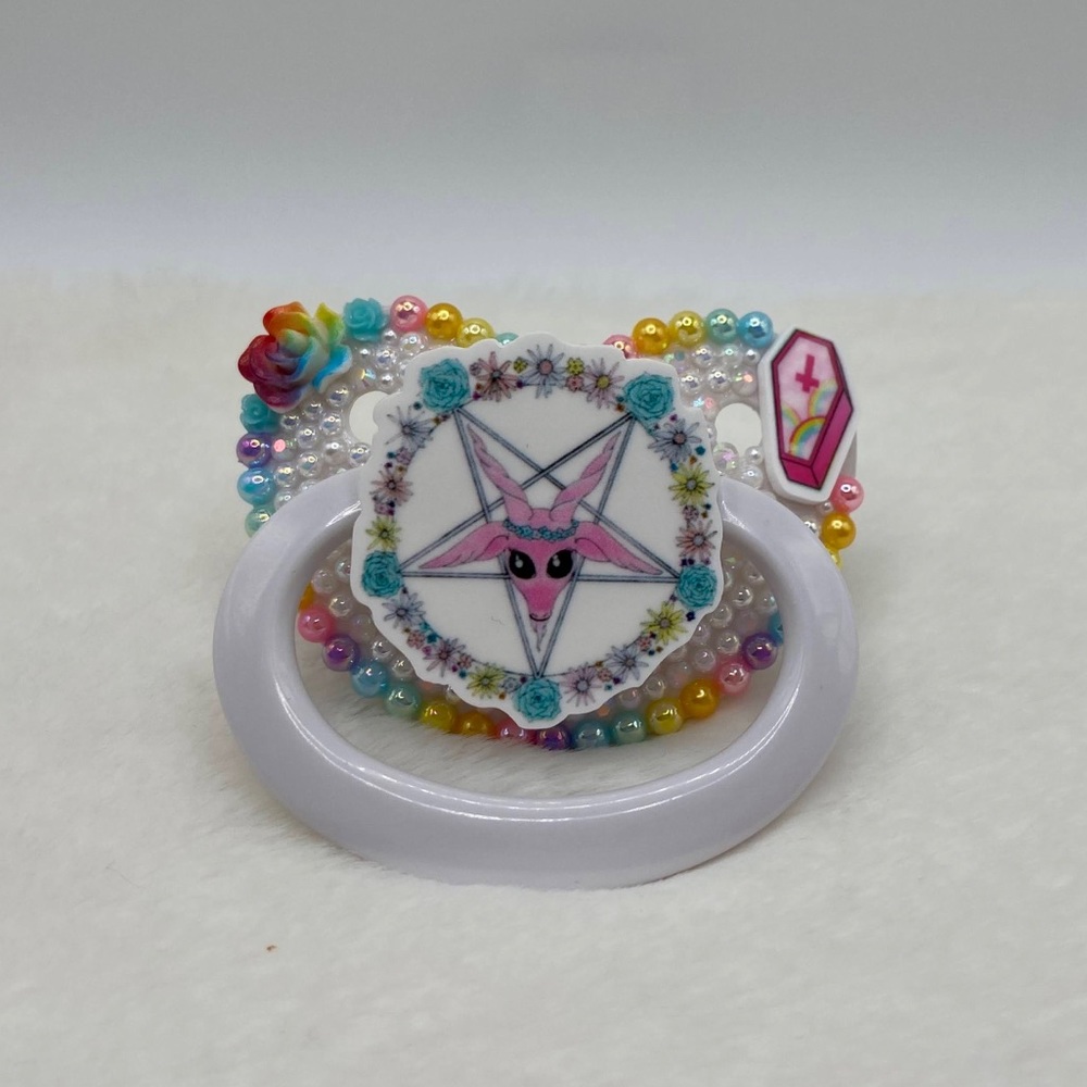 Pentagram adult pacifier